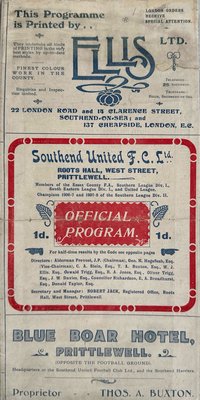 1908-09 Home Programme