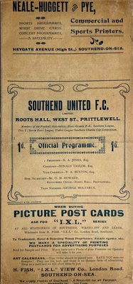 1909-10 Home Programme