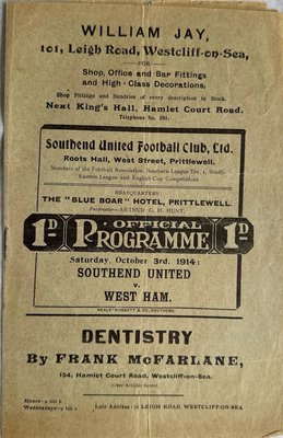 1914-15 Home Programme