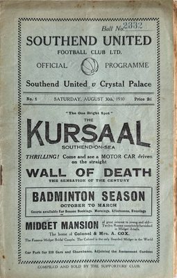 1930-31 Home Programme