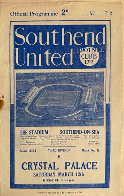 1937-38 Home Programme