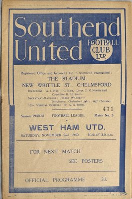 1940-41 Home Programme