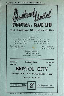 1946-47 Home Programme