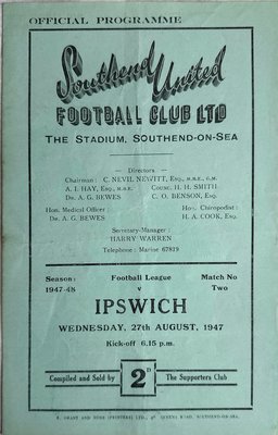 1947-48 Home Programme