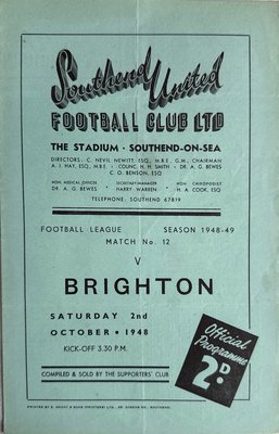 1948-49 Home Programme