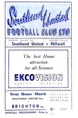 1951-52 Home Programme