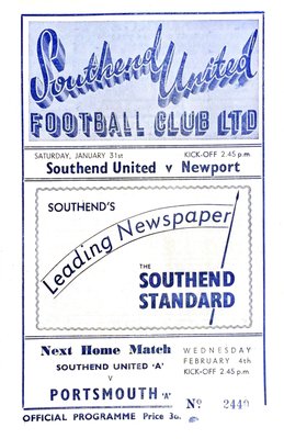 1952-53 Home Programme