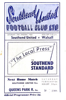 1954-55 Home Programme
