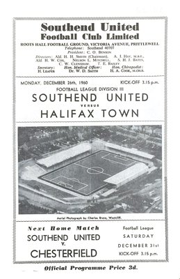 1960-61 Home Programme